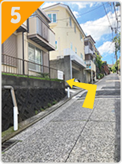 テラスハウスのアパートです。